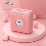Mini Bliuetooth Wireless Thermal Printer Paper Sticker Label Printer