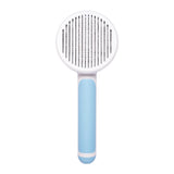 New Pet Cat Brush Hot Selling Hand-held Steel Wire Self-cleaning Comb Looper For Hair Removal