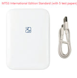 Color Photo Printer Portable Full Color Wireless Photo Printer USB Bluetooth Thermal Sublimation Printer